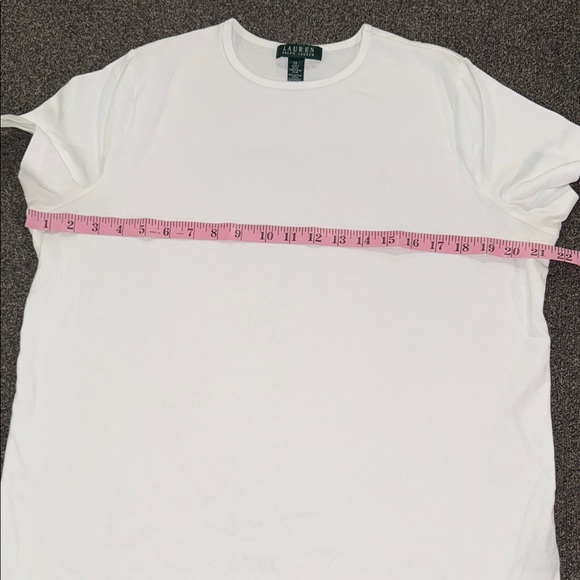 Ralph Lauren Classic White Tee - Picture 2 of 6